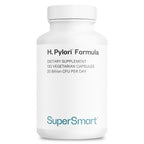 Supersmart H. Pylori Formula 20 Billion CFU per Day - Probiotic Lactobacillus Reuteri DSM 17648 Supplement | Non-GMO & Gluten Free - 120 Vegetarian Capsules