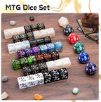 78 Pieces MTG Dice Set with Plus 1 Life Counter & Keyword Token Dice & Shield & Spindown Dice in 12 Colors for MTG, Cards Gaming Accessories