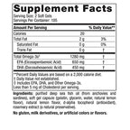 Nordic Naturals Ultimate Omega, Lemon Flavor - 210 Soft Gels - 1280 mg Omega-3 - High-Potency Omega-3 Fish Oil with EPA & DHA - Promotes Brain & Heart Health - Non-GMO - 105 Servings