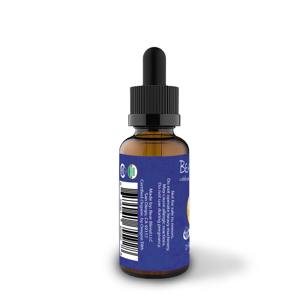 Bear Blend Liquid Herbz - Dream Lodge - Herbal Elixir - Organic Herbal Supplement- 30 ml
