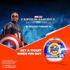 Tide Oxi Boost Power PODS Laundry Detergent Pods, 18 Count, Stain Remover Plus Oxi Power