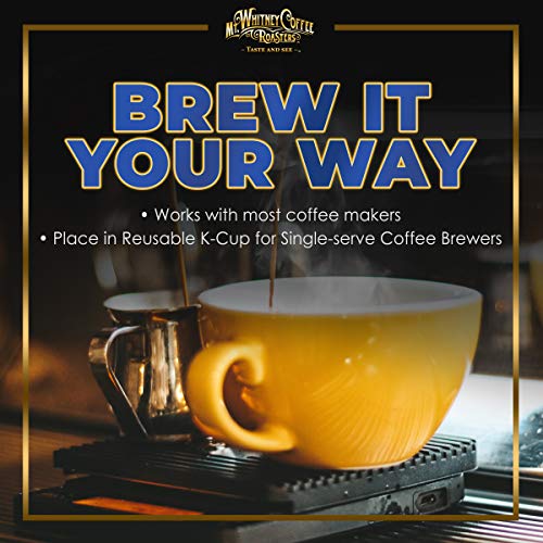 Mt. Whitney Organic Gayo Mountain Sumatra, Medium Dark Roast, Low Acid Coffee (Whole Bean, 12 Oz)