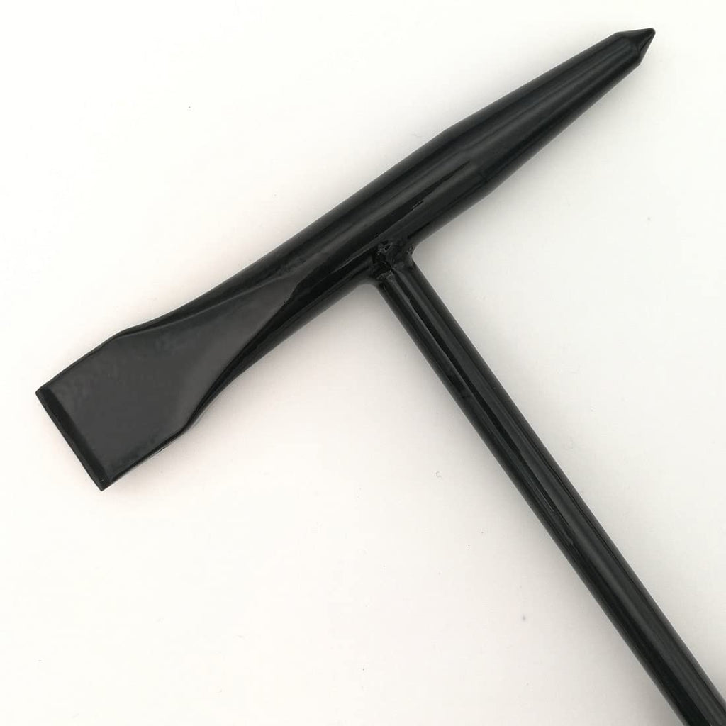Welding Chipping Hammer with Coil Spring Handle,10.5",Cone and Vertical Chisel/ 10" Wire Brush(Yellow), VASTOOLS Chipping Hammer