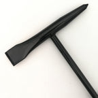 Welding Chipping Hammer with Coil Spring Handle,10.5",Cone and Vertical Chisel/ 10" Wire Brush(Yellow), VASTOOLS Chipping Hammer
