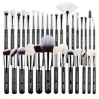 Pro makeup Artist Brushes Set 32Pcs Luxury Goat Hair Horse hair Makeup Brush Set eye and face brushes for every possibility By Bueart Design
