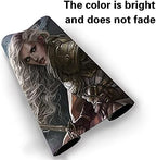 Board Game MTG Playmat Games Size 60X35 cm CCG Compatible for MTG CCG RPG Trading Card Game (MTG1-THALIA, Heretic CATHAR)