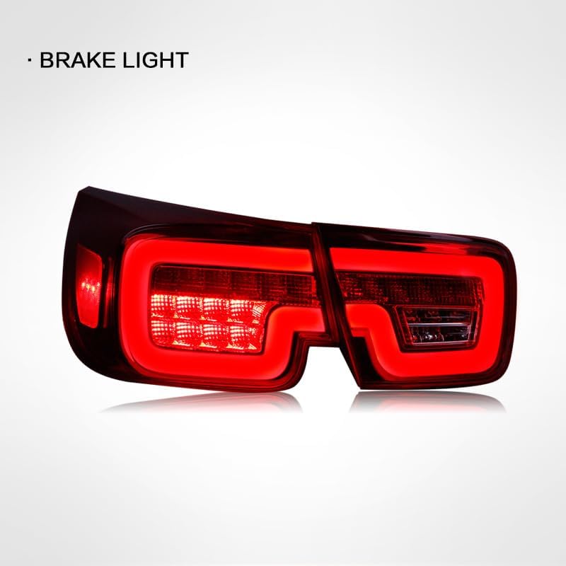 OQHAIR Dynamic Tail Light Assembly Red LED Tail Lamp Brake Rear Reflector Lamps For Malibu 2012-2015 Dynamic Tail Light Assembly sports