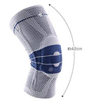 Bauerfeind - GenuTrain P3 - Patella Knee Support - for Misalignment of The Kneecap - Left Knee - Size 4 - Color Titanium