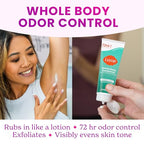 Lume Whole Body Deodorant - Invisible Cream and Solid - 72 Hour Odor Control - Aluminum Free, Baking Soda Free, Skin Safe - 3.0 Ounce Cream and 2.6 Ounce Solid Bundle (Minted Cucumber)