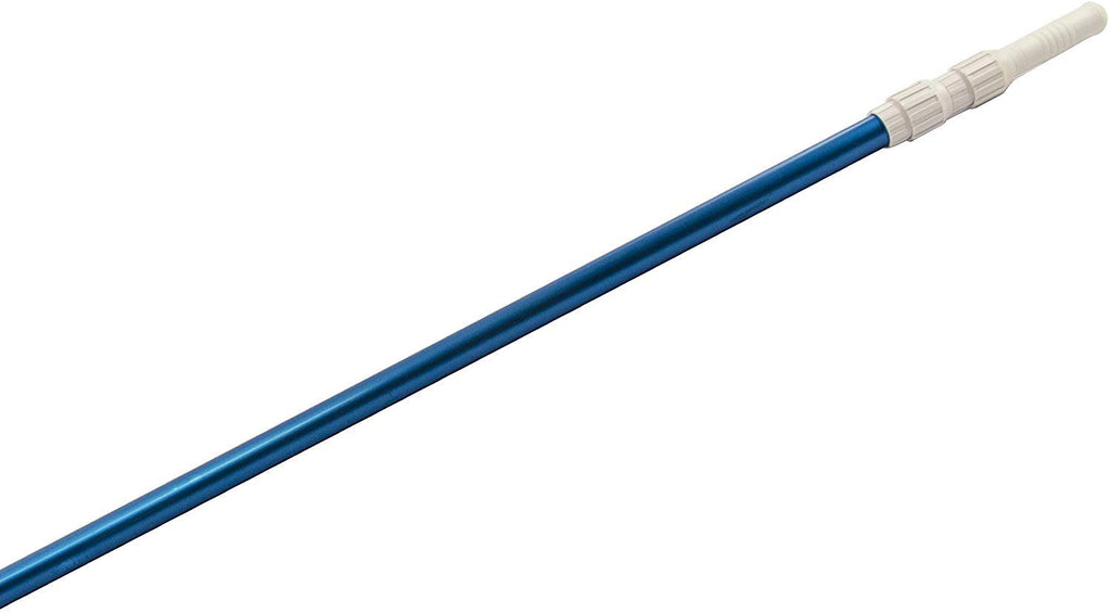 Aqua Select 7-21 Foot Telescoping Pool Vacuum Pole | Heavy Duty Aluminum Pole for Leaf Skimmers, Pool Brushes and Vacuum Heads | Expandable Swimming Pool Pole