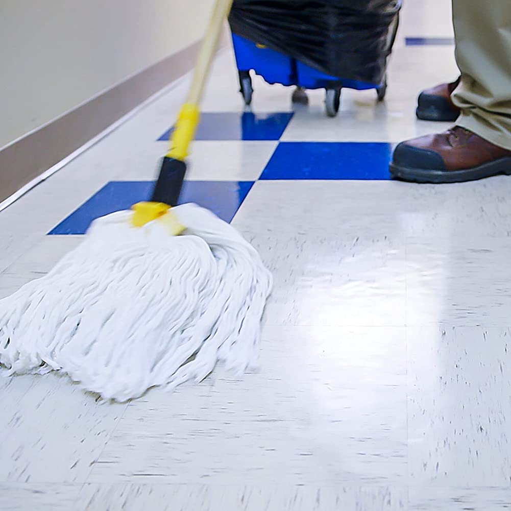 Zep Wet Look Floor Polish - 1 Gallon (Case of 2) ECZUWLFF1282 - Long Lasting Glossy Finishing Polish, Scuff & Slip Resistant, for Vinyl (VCT), Sealed Concrete, Rubber, and No-Wax Tile Floors