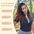 Karida 9 Packs Goddess Box Braids Crochet Hair 10 inch, Crochet Braids With Curly Ends, Pre-Looped Boho Box Braids Crochet Hair For Black Women (10 Inch, TBug#)