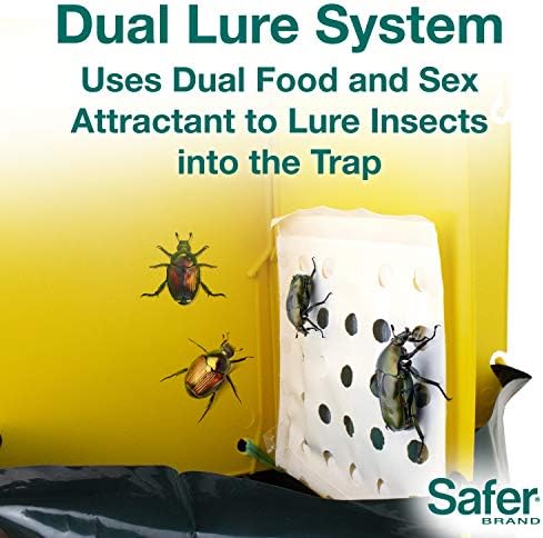 Safer Brand 70102 Japanese Beetle Trap with Attractant