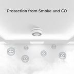 X-Sense 10-Year Battery Combination Smoke Carbon Monoxide Alarm Detector with Large LCD Display, Certified to UL 217 9th Edition, Standalone Model SC07, 1-Pack