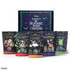 Bones Coffee Company The Nightmare Before Christmas Collector's Box Sample Pack Gift Set, Pack of 5 Flavored Coffee Beans, Medium Roast Ground Coffee Low Acid (4 oz, Pack of 5)