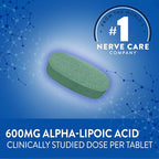 Nervive Nerve Relief, Occasional Nerve Discomfort II, Nerve Relief, Starts Working in 7 Days, Stabbing, Burning, Alpha Lipoic Acid, B Vitamins, Turmeric, Ginger, Nervive Supplement, 30 Tablets