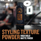 GIBS Grooming Styling Texture Powder - For Men and Women - Volumizing - High Hold - Matte Finish - Easy to Apply - 1oz (30g)