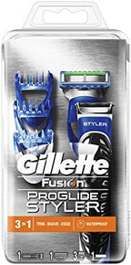 Gillette Fusion ProGlide Styler 3-in-1 Waterproof Trimmer for Man, Achieve Any Facial Hair Style with Three Exchangeable Combs (2 mm, 4 mm, 6 mm)