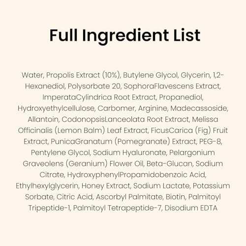 CNP Honey Glow Serum - Hyaluronic Acid & Propolis for Hydrating, Anti-Aging, Centella Soothing Serum, for Sensitive Skin, Korean Skin Care (0.5 fl. oz)