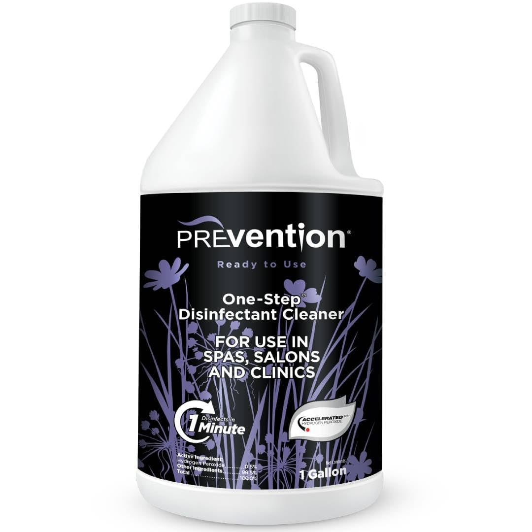 Prevention Ready-To-Use Disinfectant Cleaner – Surface Disinfecting & Cleaning Solution for Salons, Spas, Clinics – Hospital Grade, Gallon Refill – 1 Gallon (1 Pack)