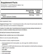 NOW Calcium Citrate, 8-Ounces (Pack of 3)