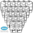 20 Pack Refill Cartridge Compatible with ZEVO Refill, Flying Insect Trap Refill Kit Compatible with Zevo M364A and Max Refill Cartridges, 100% Fit