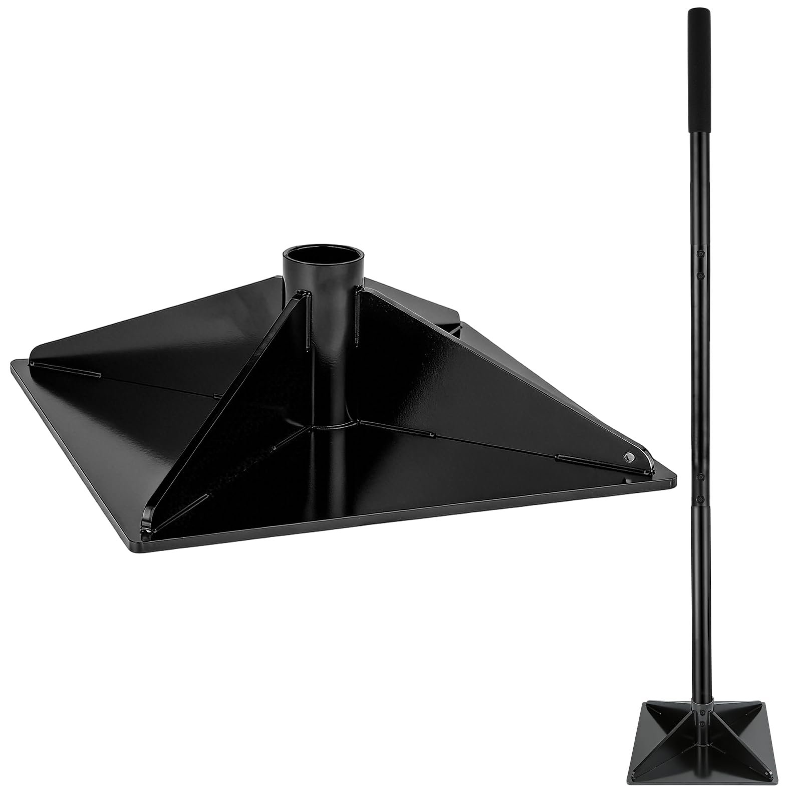 Acostop Heavy-Duty Steel Tamper, 10"x10"