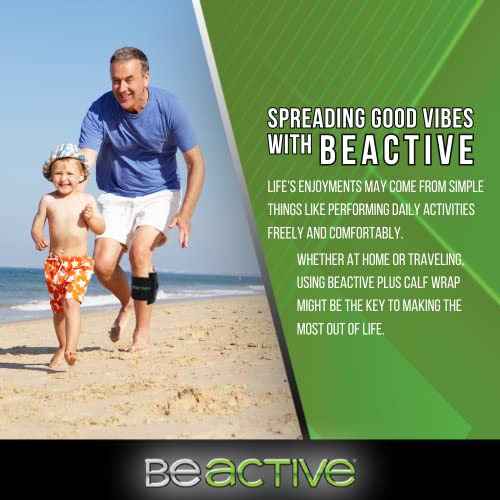 BeActive Plus Acupressure System - Sciatica Pain Relief Brace For Sciatic Nerve Pain, Lower Back, & Hip - Be Active Plus Knee Brace With Pressure Pad Targeted Compression For Sciatica Relief - Unisex