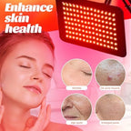 Red Light Therapy for Face and Body, Red Infrared Light Therapy Lamp Belt with Stand, Led 660nm Red Light & 850nm Infrared Light, Red Light Therapy Device for Skin Back Shoulder Pain Relief
