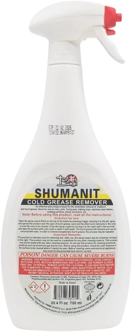 Bagi Shumanit Cold Grease Remover (3 Pack)