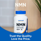 Nutricost NMN (Nicotinamide Mononucleotide) 500mg, 60 Capsules - Vegetarian Friendly, 30 Servings, Gluten Free, GMO Free