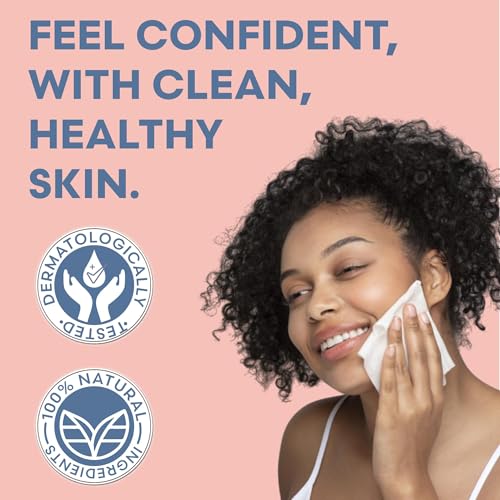 Brookstone Individual Makeup Remover Wipes - Ultra Soft, Makeup Remover Wipes Individually Wrapped, Gently Cleanse & Remove Makeup, 40 Count Makeup Wipes Individually Wrapped