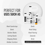 Real Milk Paint, Pure Tung Oil for Wood Finishing, Cutting Boards, Outdoor Furniture, Butcher Blocks, Wood Flooring, Food Grade, Waterproof, 16 oz