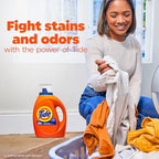 Tide Liquid Laundry Detergent, HE Compatible, Original Scent, 80 loads, 105 fl oz