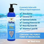 RnA ReSet - ReMag Lotion, Magnesium Lotion and Daily ReHydrator, Silky Smooth Topical Magnesium Lotion, Dr. Carolyn Dean