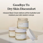 mixsoon Bean Cream-Deep Moisturizer Face Cream, Hydrating and Smoothing for Face, Fermented Soybean Extract, Lightweight Non-Sticky Finish 65ml / 2.19 fl.oz. Korean Glass Skin Care