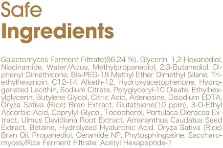 SOME BY MI Galactomyces Glutathione Glow Milky Toner - 6.76Oz, 200ml - Hydrating & Brightening Korean Milky and Rice Toner with Glutathione & Vitamin C for Smooth, Radiant Skin - Korean Skin Care