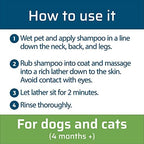 Wondercide - Flea & Tick Shampoo for Dogs and Cats - Flea and Tick Killer Treatment with Natural Essential Oils - for Pets Over 4 Months - Powered by Plants - 12 Fl oz