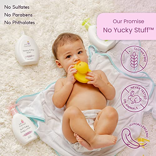 Night Time Baby Routine Wash + Lotion Bundle - Gentle Calming Bath & Body Cleanser + Lightweight Moisturizing, No Yucky Stuff & Harsh Ingredients,13 fl oz + 10 fl oz (2 Variety-Pack)