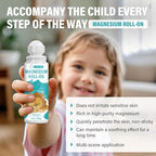 Magnesium Lotion for Kids, Roll on Magnesium Lotion for Sleep, Natural Kids Magnesium Lotion for Improving Children Bedtime & Supporting Relaxed Mood, 60 ml