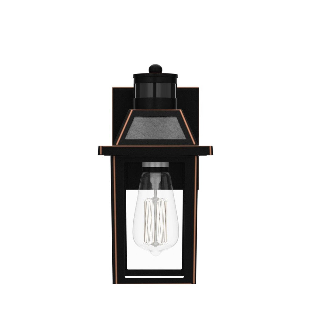 Porch Lights with GFCI Outlet, Dusk to Dawn Outdoor Lights with Outlet, 3 Lighting Modes Exterior Light Fixture Waterproof, Outside Lights for House Front Door Patio Garage