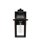 Porch Lights with GFCI Outlet, Dusk to Dawn Outdoor Lights with Outlet, 3 Lighting Modes Exterior Light Fixture Waterproof, Outside Lights for House Front Door Patio Garage