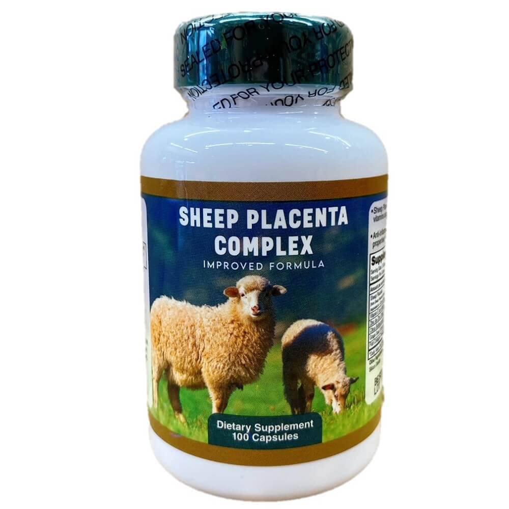 4 bottles Sheep Placenta Complex 100 Capsules/bottle, Make In USA, FRESH, Faster shipping !!