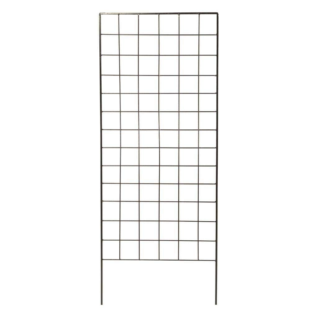 American Garden Works STNMB Narrow Screen Trellis, Black 64.25"H