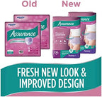 Plus Size Incontinence Underwear for Women, Maximum, 2XL, 14 Ct