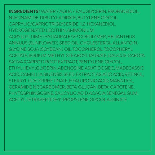 innisfree Retinol Cica Moisture Recovery Serum with Retinol, Salicylic Acid, and Cica, Gentle Korean Soothing Serum (Packaging May Vary)