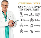 Compression Stockings 40-50mmHg Graduated Socks Recovery Varicose Veins Women