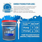 Ultra Shine 3X Platinum Bulk Dishwashing Liquid, Powerful Grease Remover, 5-Gallon - Concentrated Dish Cleaner Soap for Commercial Kitchens, Restaurants & Home Cleaning, Gentle on Hands & Skin