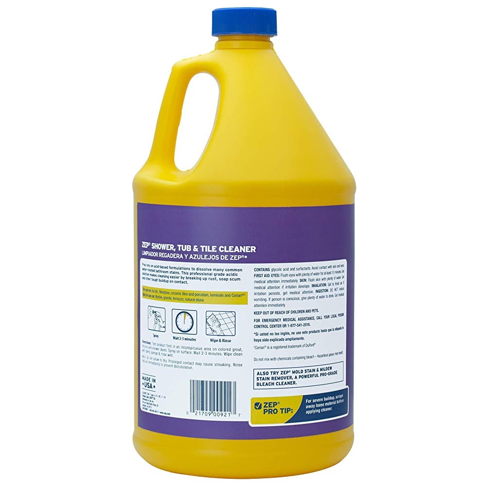Zep Cleaner Shower/TUB/Tile 128 OZ ZUSTT128