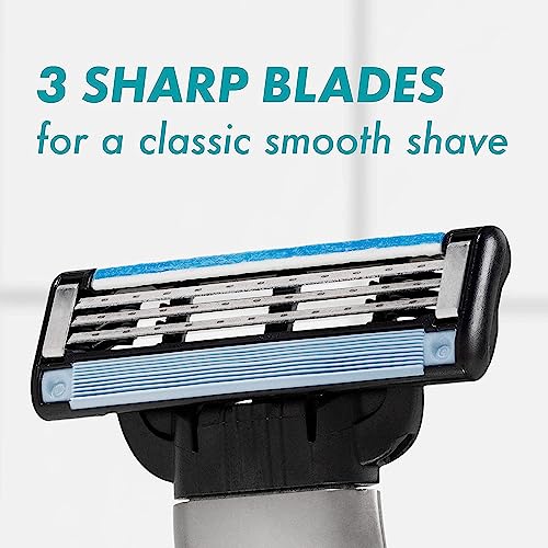 Gillette Mach3 Men's Razor Handle + 5 Blade Refills